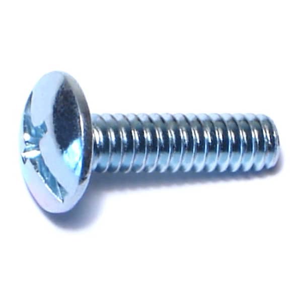 Midwest Fastener #10-24 x 3/4 in Combination Phillips/Slotted Truss Machine Screw, Zinc Plated Steel, 30 PK 63251 - main